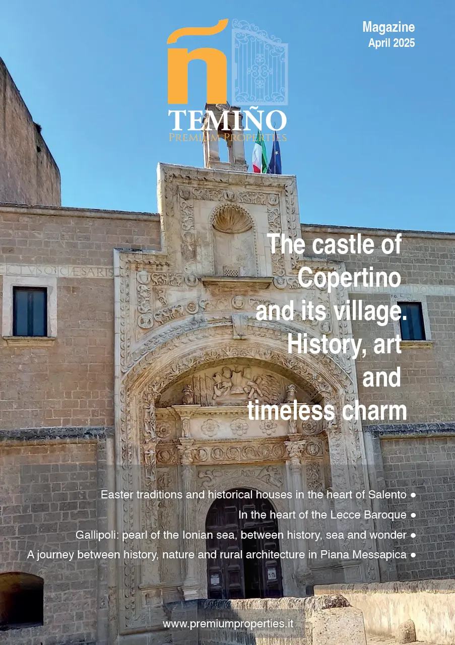 [TODO: copertina Temiño Magazine April 2025 – Easter in Salento]
