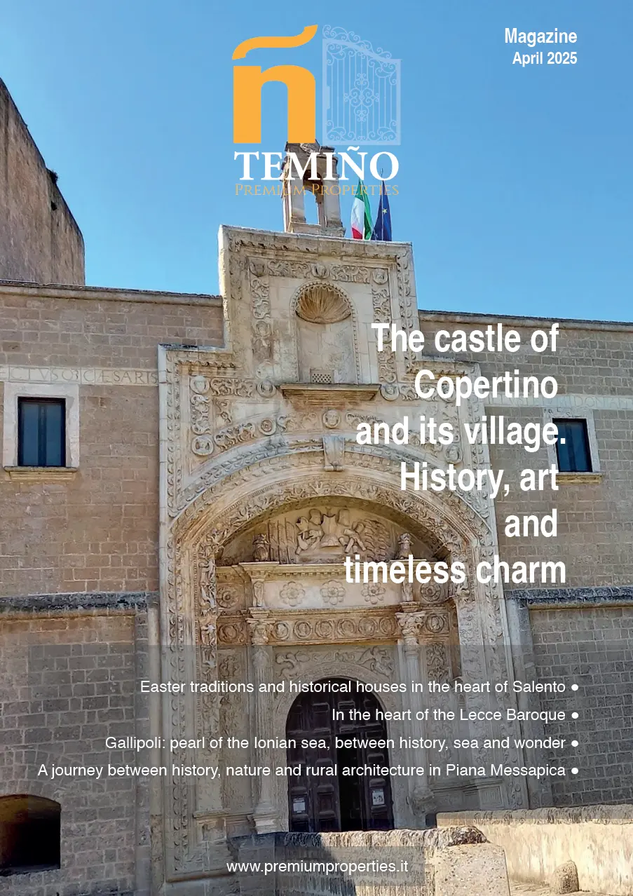 [TODO: copertina Temiño Magazine Aprile 2025 – Pasqua in Salento]