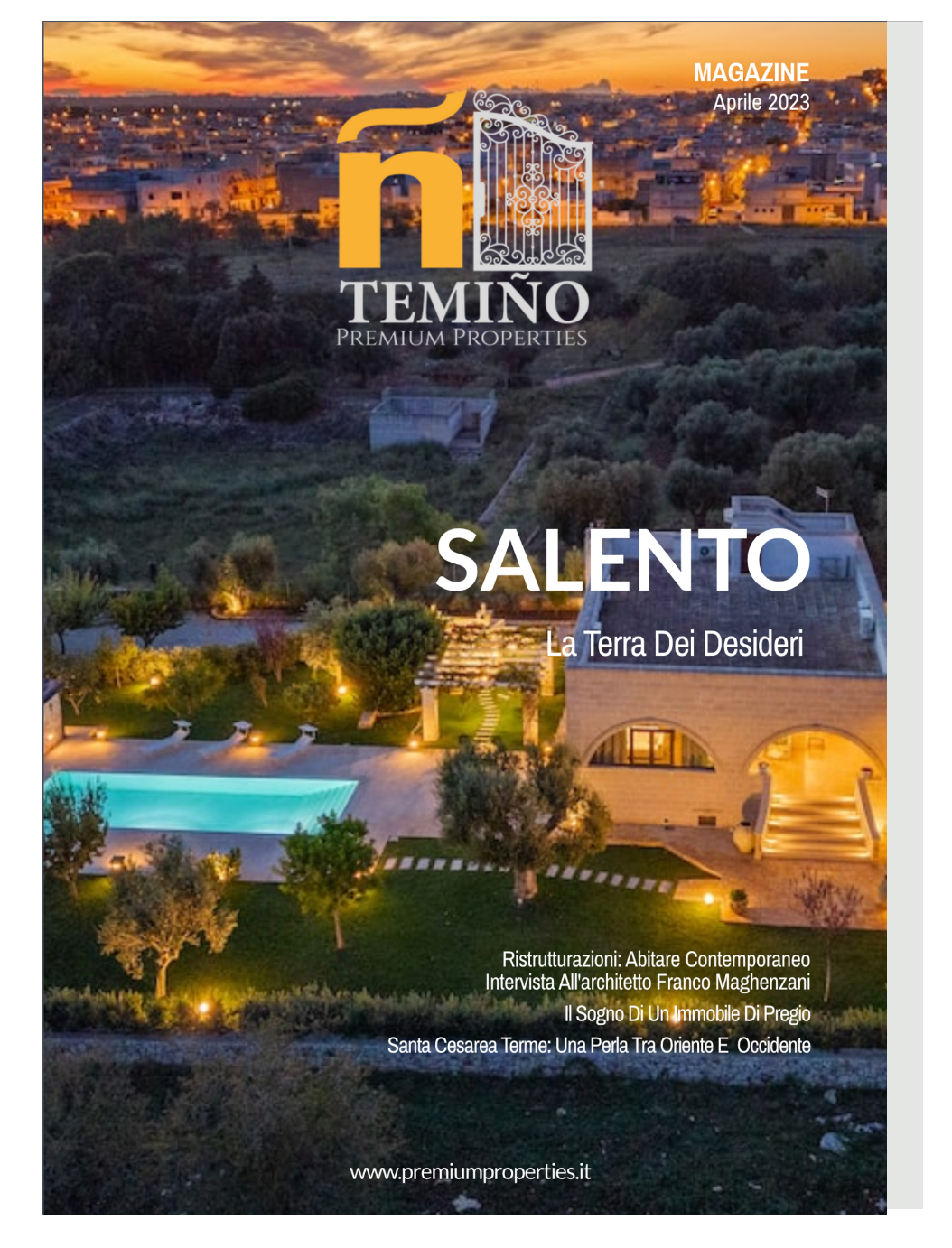 [TODO: copertina magazine Salento: la terra dei desideri]