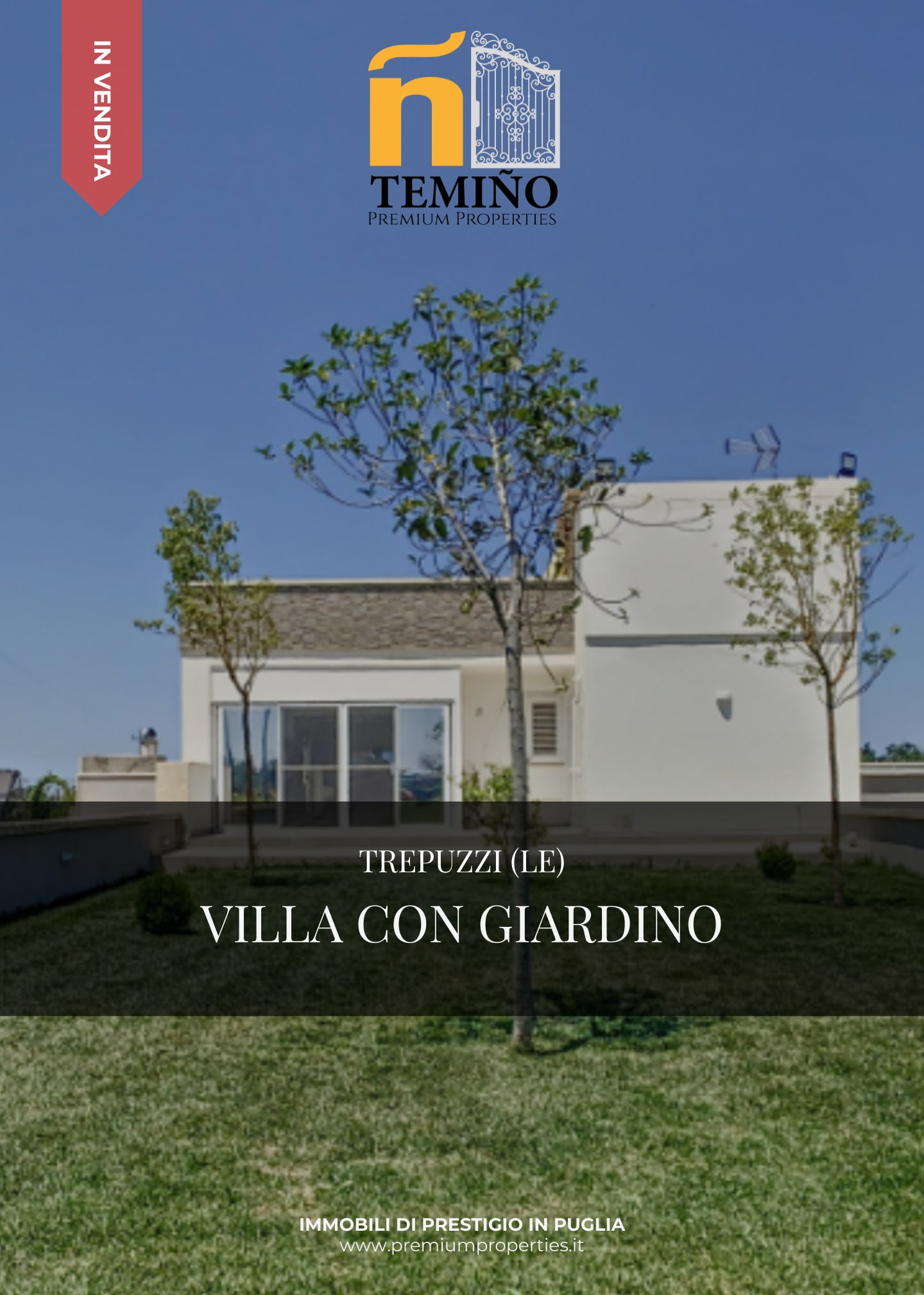 [TODO: copertina opuscolo Villa con giardino – Trepuzzi (LE)]