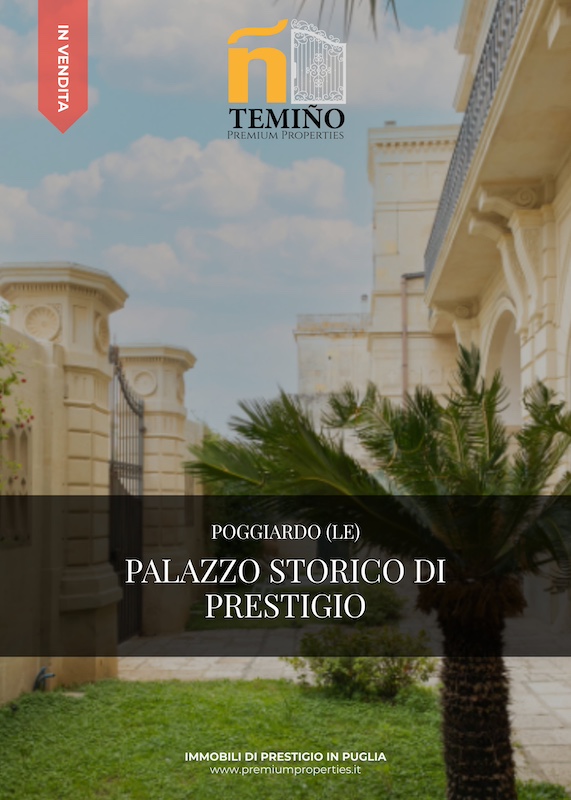 [TODO: copertina opuscolo Palazzo storico di prestigio – Poggiardo (LE)]