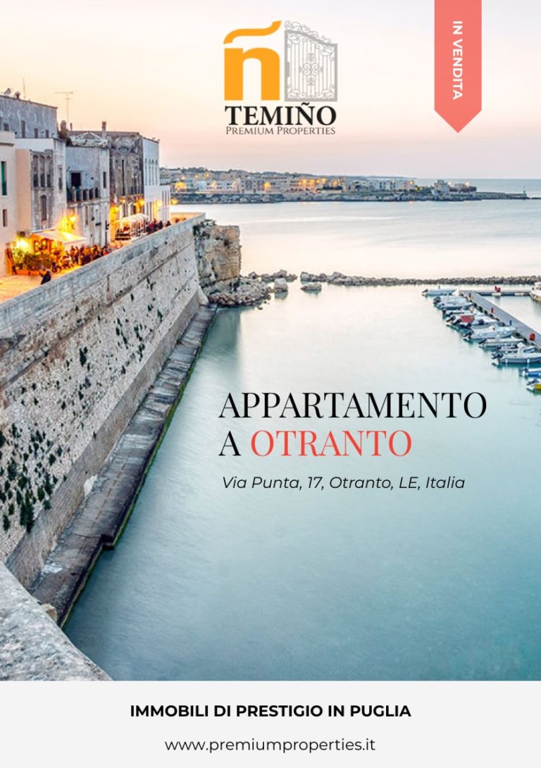 [TODO: copertina opuscolo Appartamento a Otranto – Otranto (LE)]